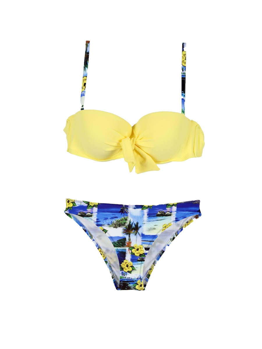 

Купальник пуш-ап Lady Etna Aruba-23/W 719, желтый