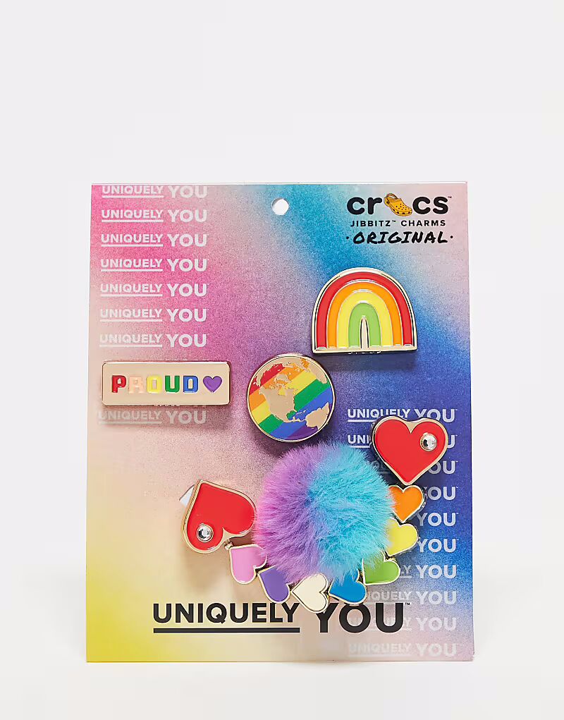 Crocs Proud 5 шт. в упаковке jibbitz