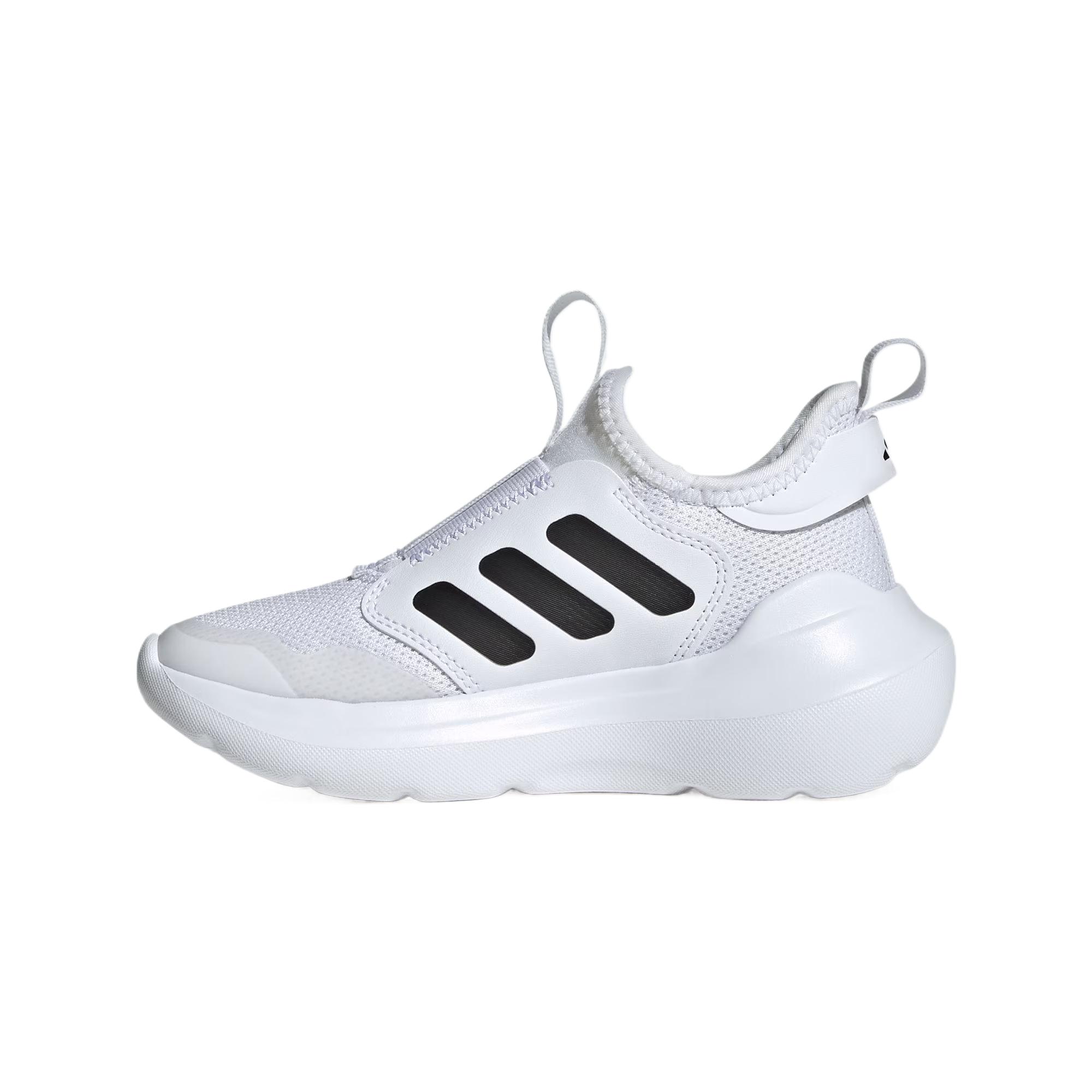 TENSAURComfort Дышащие низкие кроссовки для детей Adidas, белый/черный — фото 2