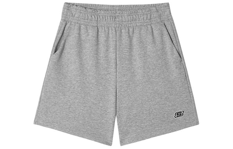 

Повседневные шорты женские средние серый меланж Skechers