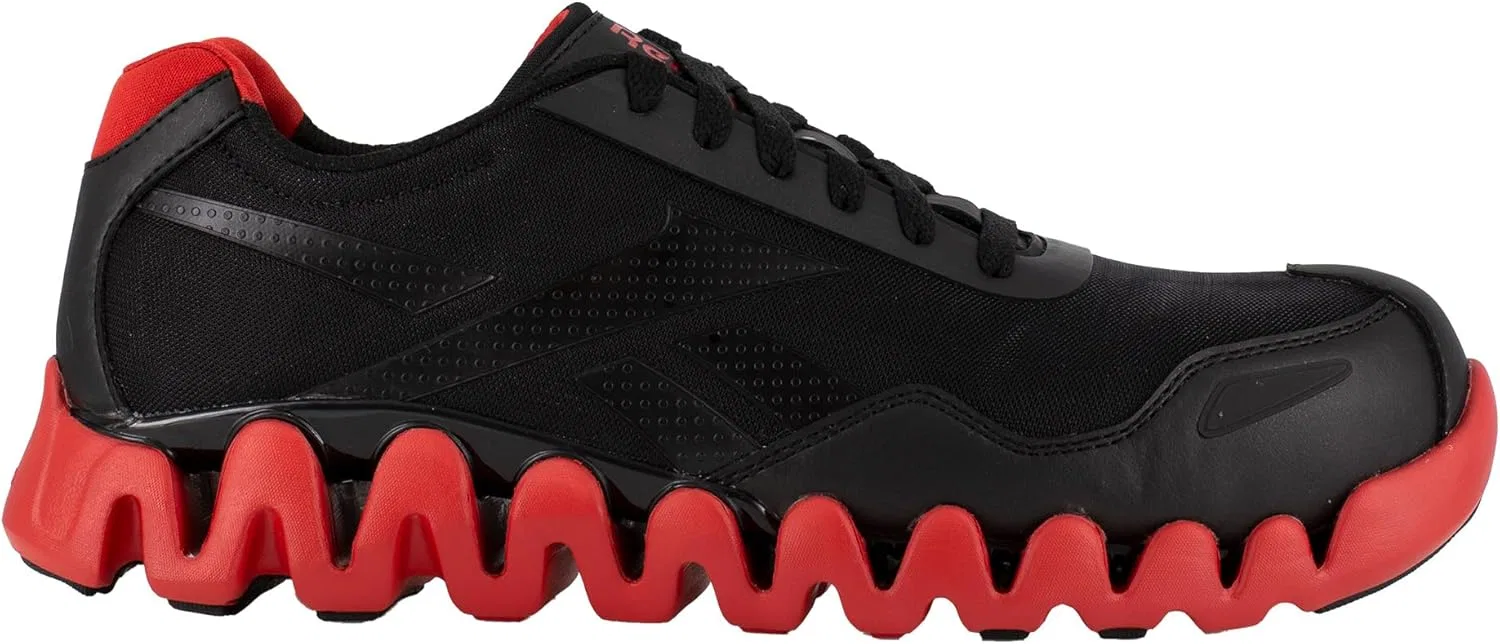 Мужские рабочие кроссовки Reebok Zig Pulse CTWork and Safety, 2-Black — фото 2