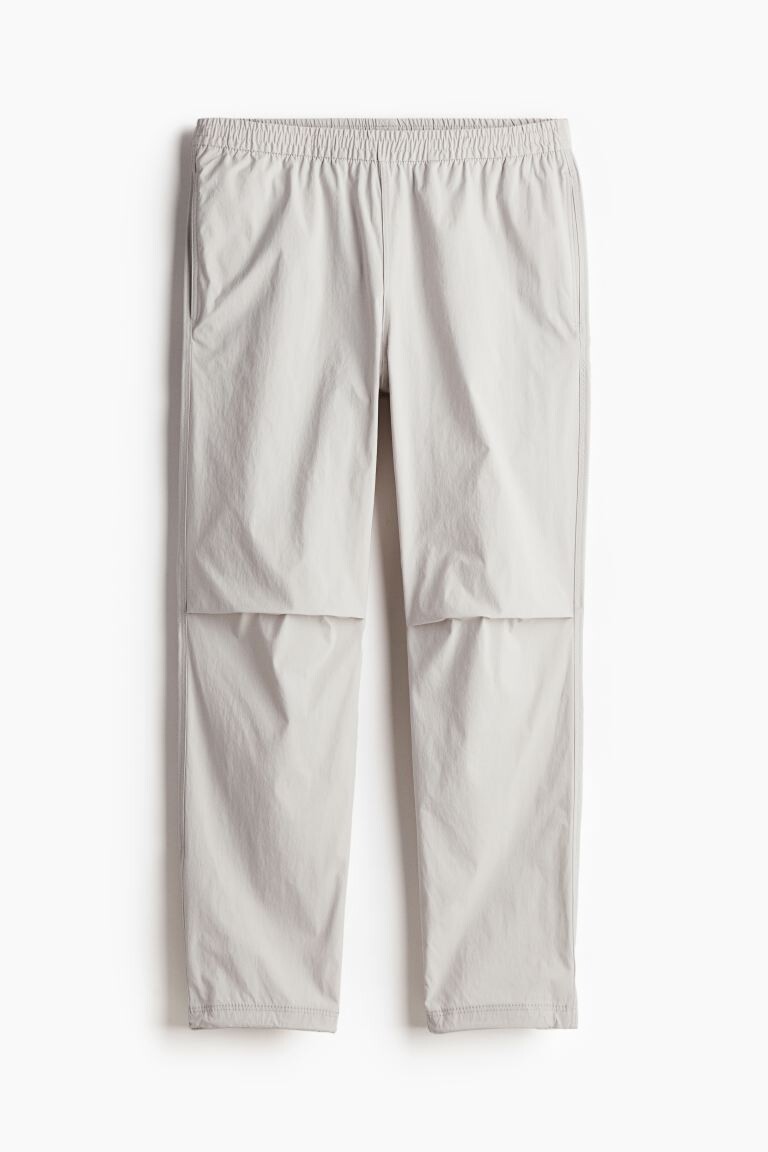 

Нейлоновые брюки стандартного кроя H&M, серый