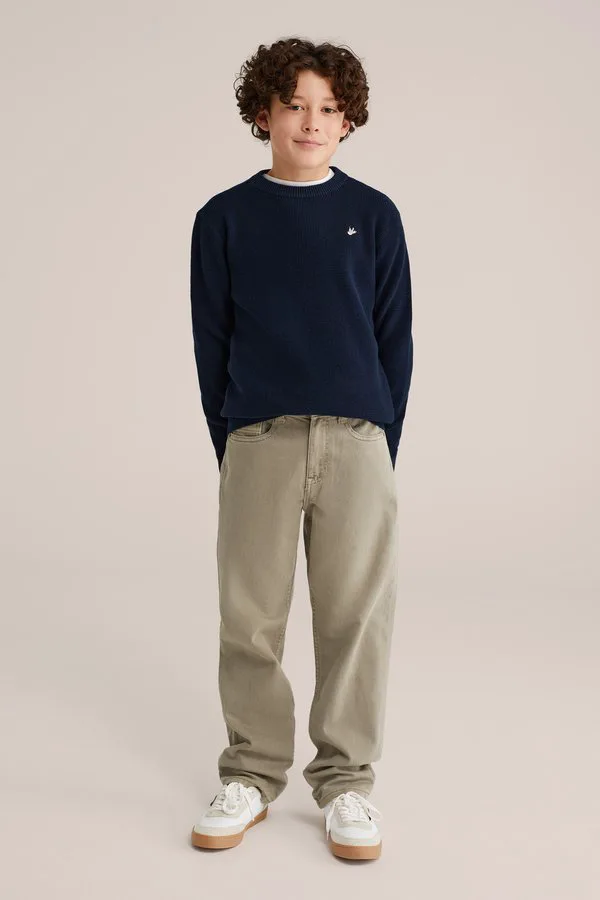 Джемпер We Fashion, Navy Blue