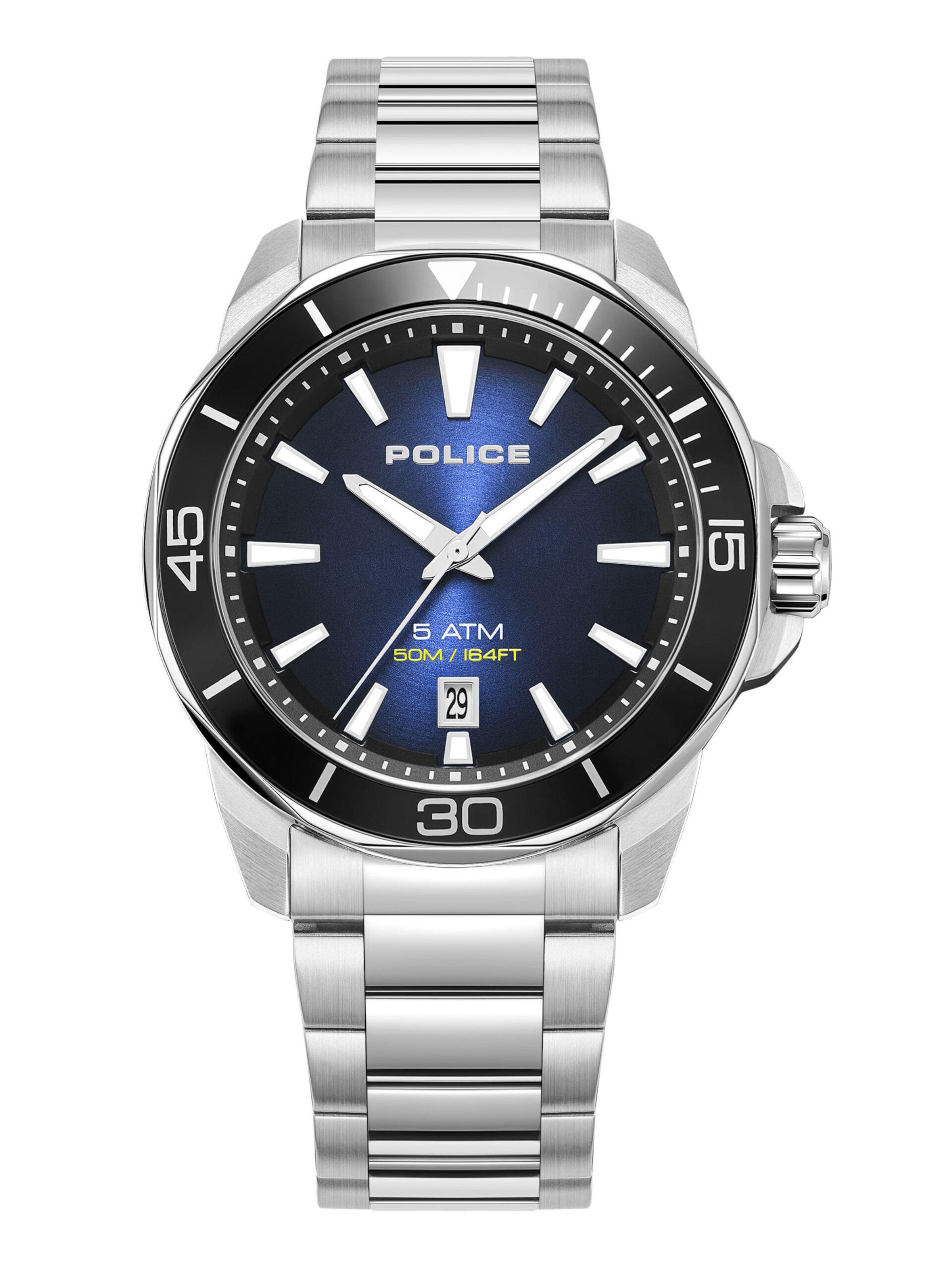 

POLICE Часы 'Thornton' аналоговые, серебристые