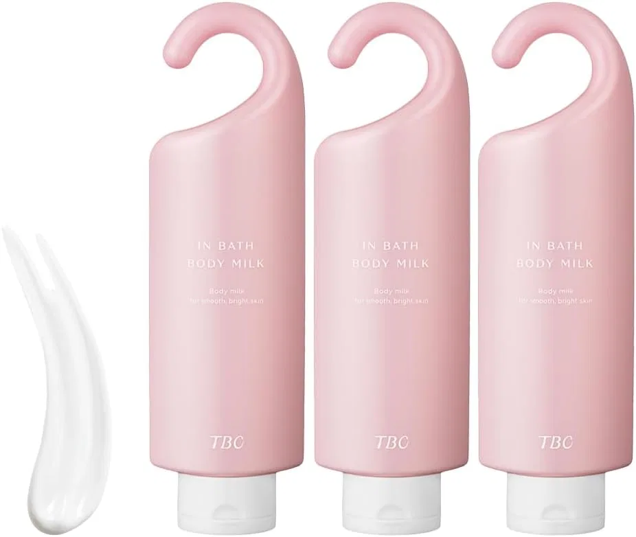 Лосьон для тела TBC Medicated In-Bath Body Milk, 300 г x 3, с ароматом свежей розы