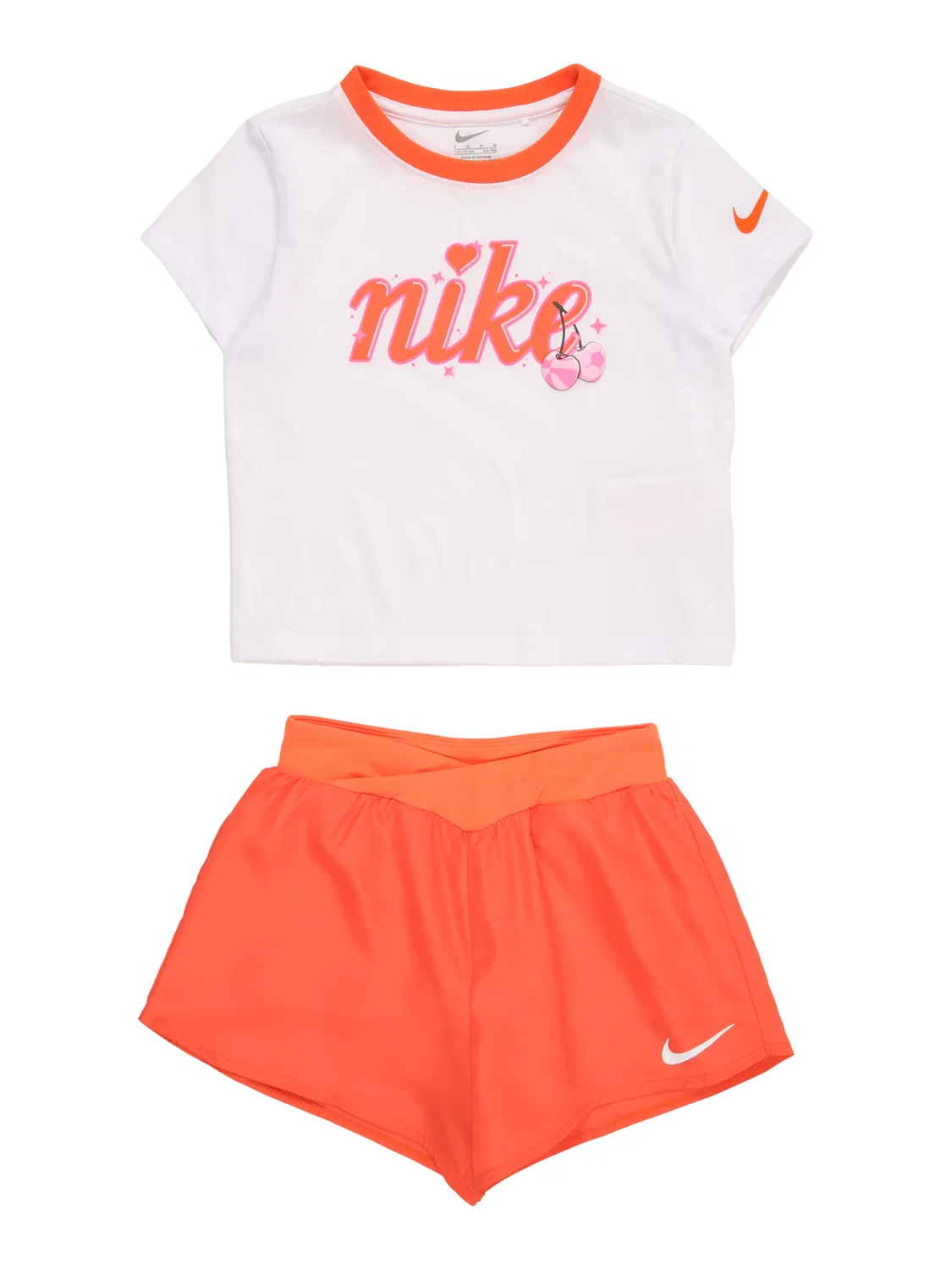 Спортивный комплект Nike Sportswear в цвете Лобстер, белый