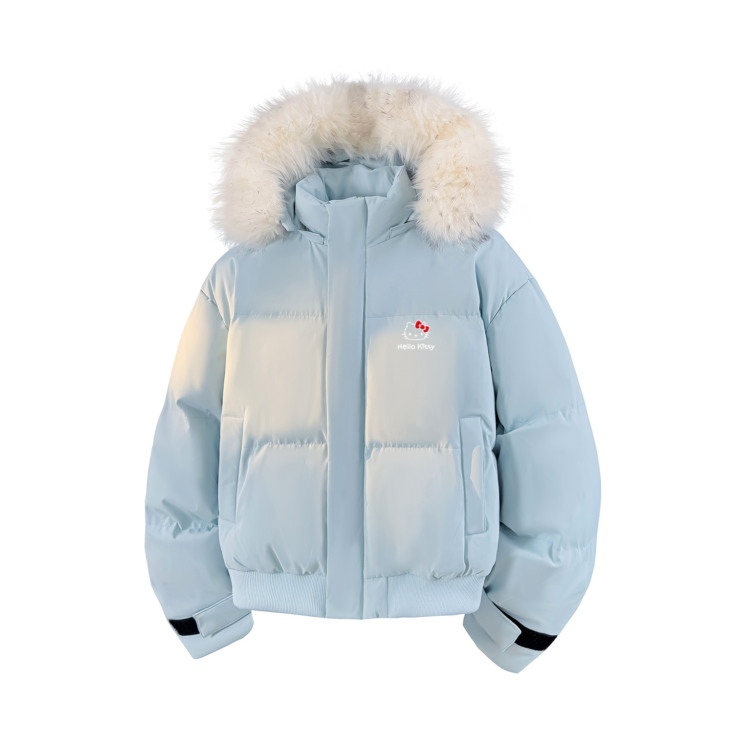 

Hello Kitty Hello Kitty SS25 пуховик Unisex Sanrio, светло-голубой