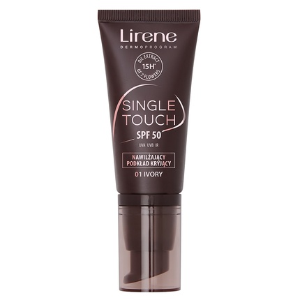 

Single Touch Spf50 увлажняющая маскирующая основа 01 Ivory 30 мл Lirene