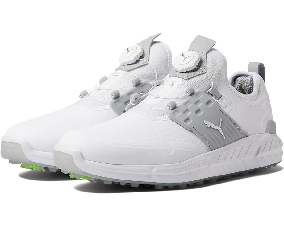 

Кроссовки Puma Ignite Articulate Disc Golf Shoes, цвет Puma White/Puma Silver/High-Rise, Белый, Кроссовки Puma Ignite Articulate Disc Golf Shoes, цвет Puma White/Puma Silver/High-Rise