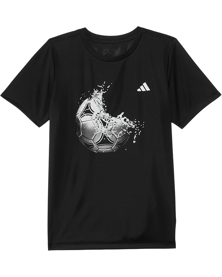 

Футболка adidas Kids SS Poly Sport Tee(Big Kid), черный