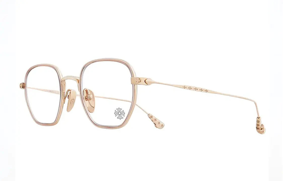 

Chrome Hearts Очки для зрения Unisex Gold