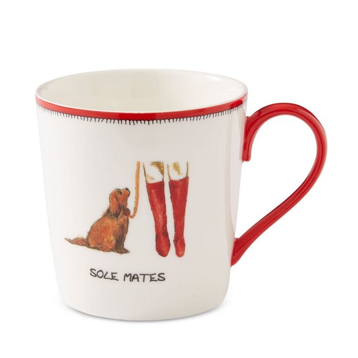 

Кружка Kit Kemp от Spode Doodles Sole Mates, мультиколор