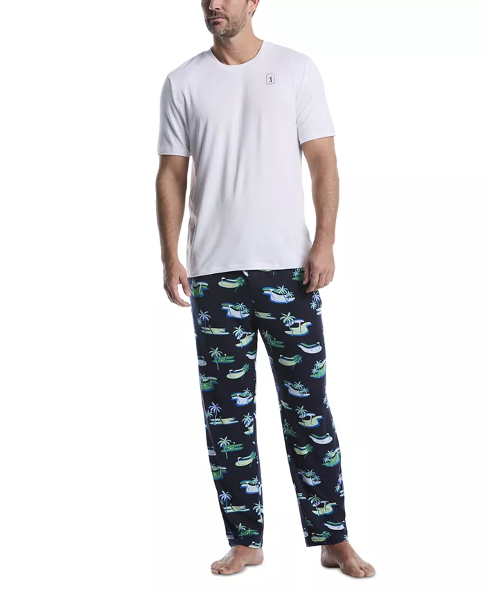 

Мужской пляжный комплект пижамы для гольфа Soft Touch Pga Tour, белый