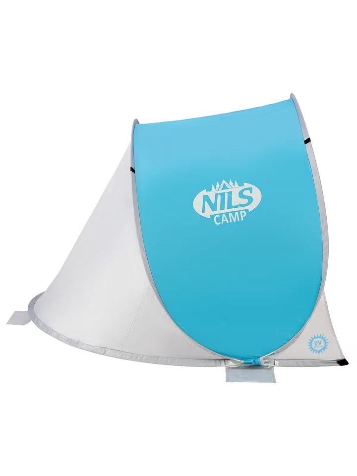 

COFI 1453 Пляжная палатка NILS CAMP NC3173 - быстросборная палатка с защитой от УФ-излучения, белого цвета
