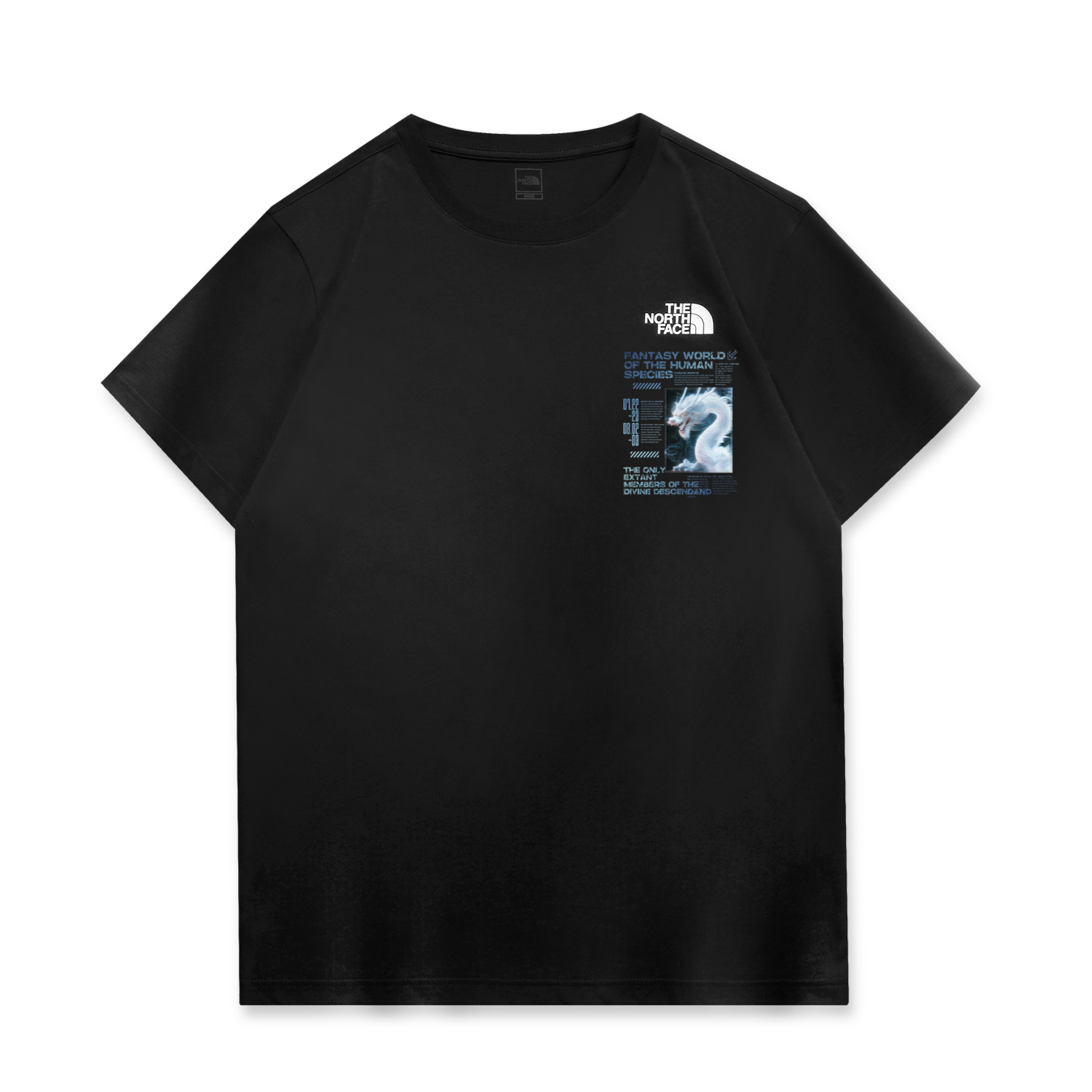 

THE NORTH FACE Футболка унисекс черная, Черный, THE NORTH FACE Футболка унисекс черная