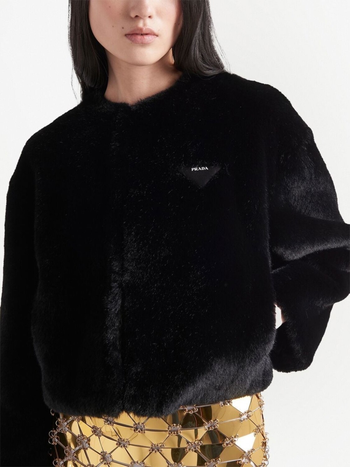 Куртка Prada Aspen, черный