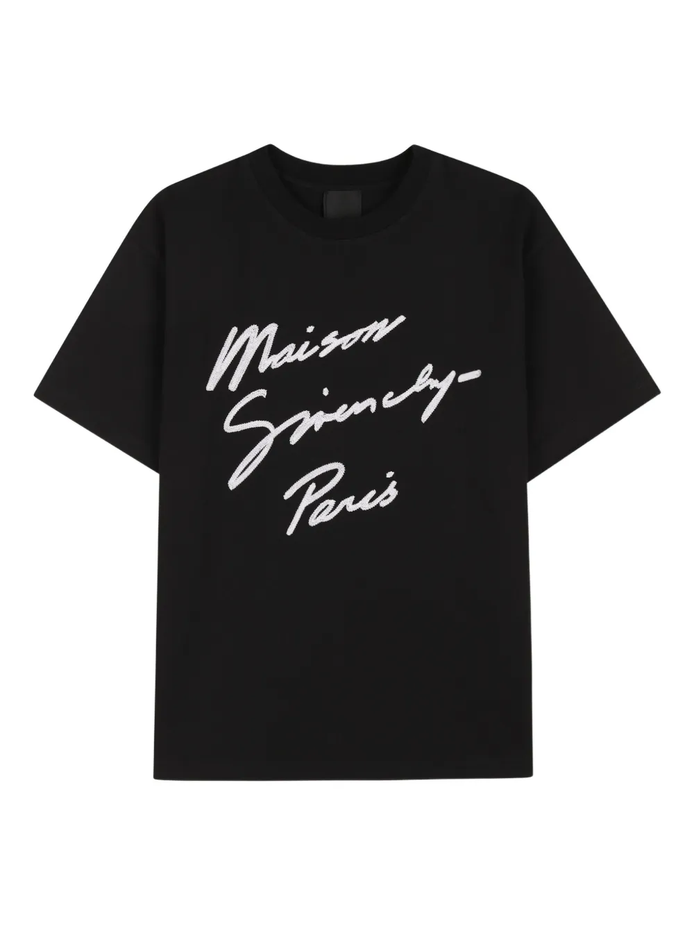 

Футболка с фирменным логотипом Givenchy Kids, черный