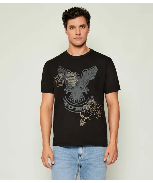 

Футболка Regular fit Guess Jeans, черный