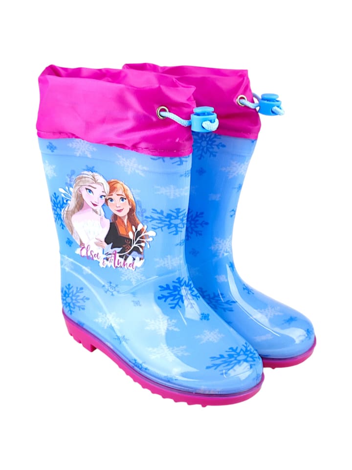 Резиновые сапоги Disney Frozen синего цвета Disney Frozen — фото 3