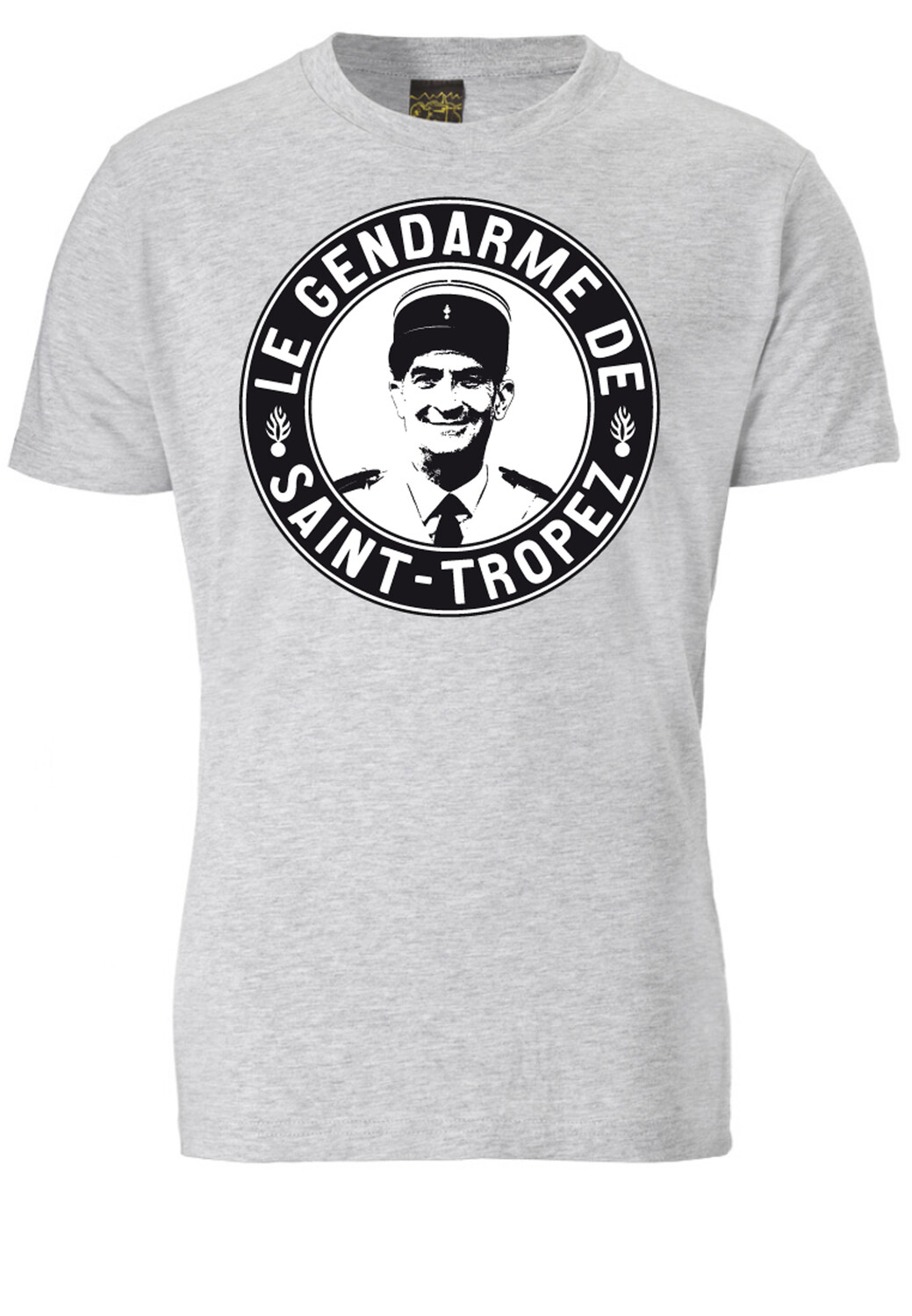 

Футболка Logoshirt Gendarme von St. Tropez, цвет grau-meliert