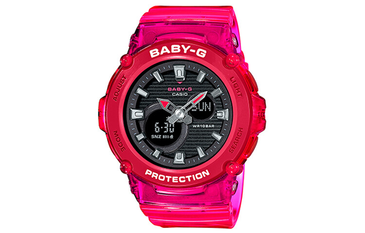 

Женские часы CASIO BABY-G, Красный