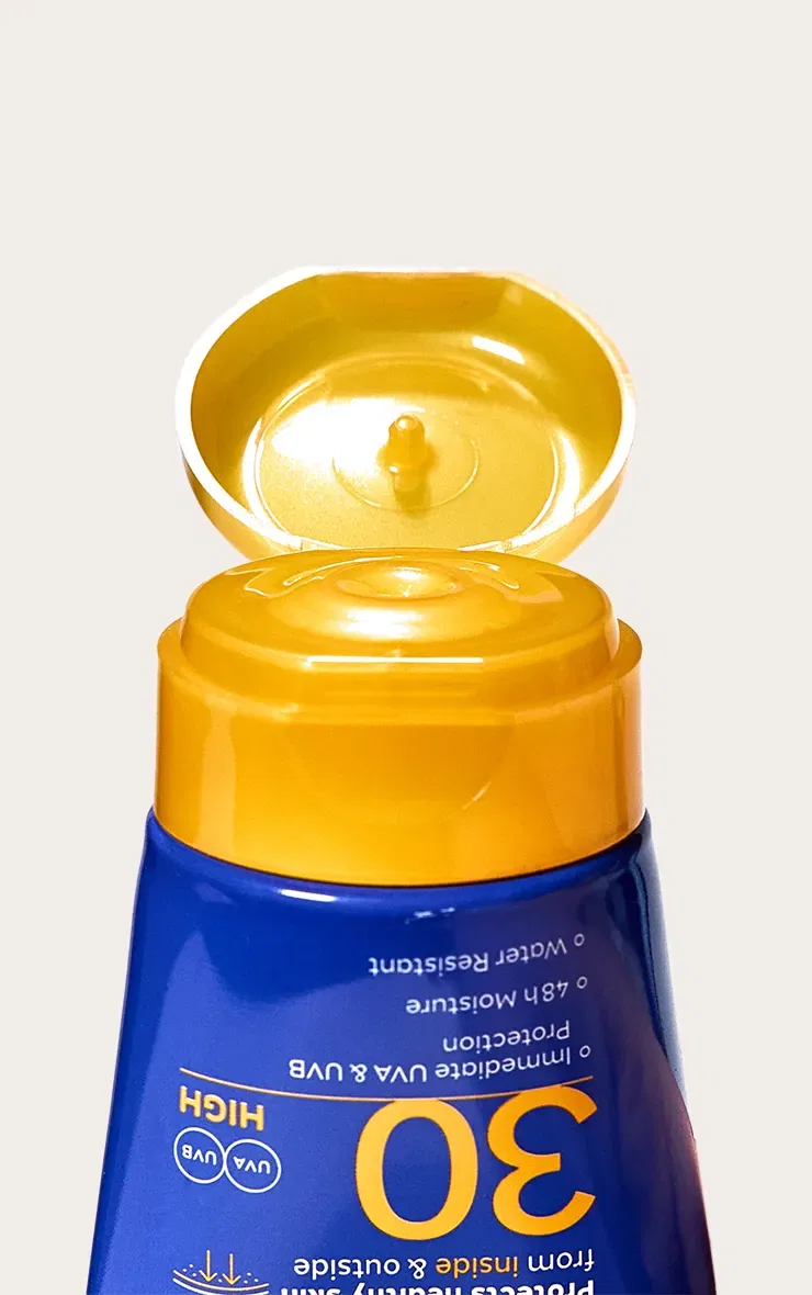 Солнцезащитный лосьон SPF 30 Nivea Sun Protect & Moisture Prettylittlething, белый — фото 2