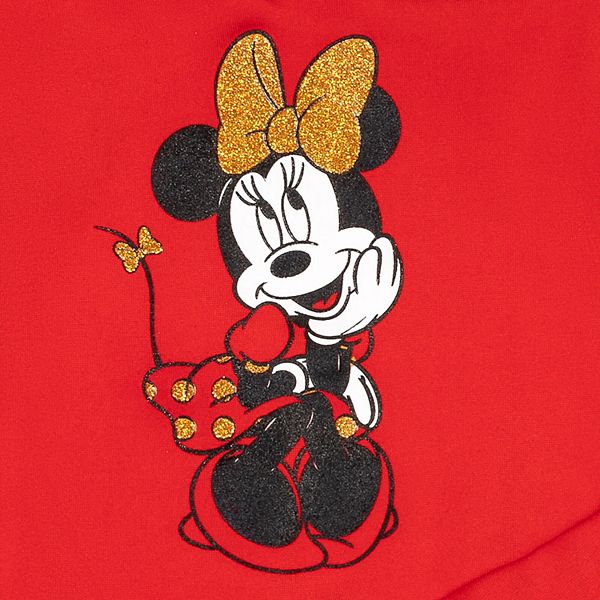 Комплект худи и леггинс Disney Minnie Mouse Imagikids, Red — фото 2