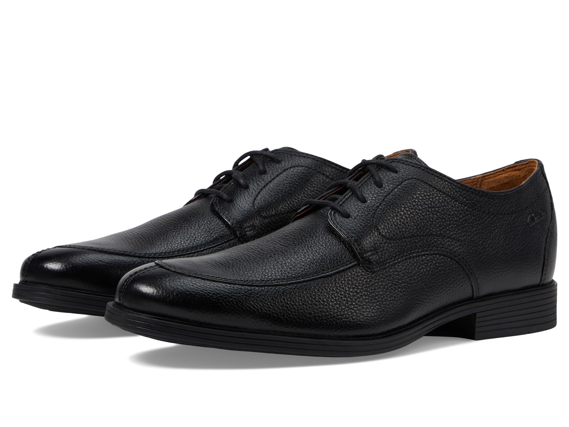 

Оксфорды Clarks Whiddon Apron, Black Tumbled