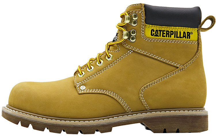 CAT Вторые сменные ботинки ST Collection Abrasion Resistant Slip Resistant Outdoor для мужчин, желто-коричневые — фото 4