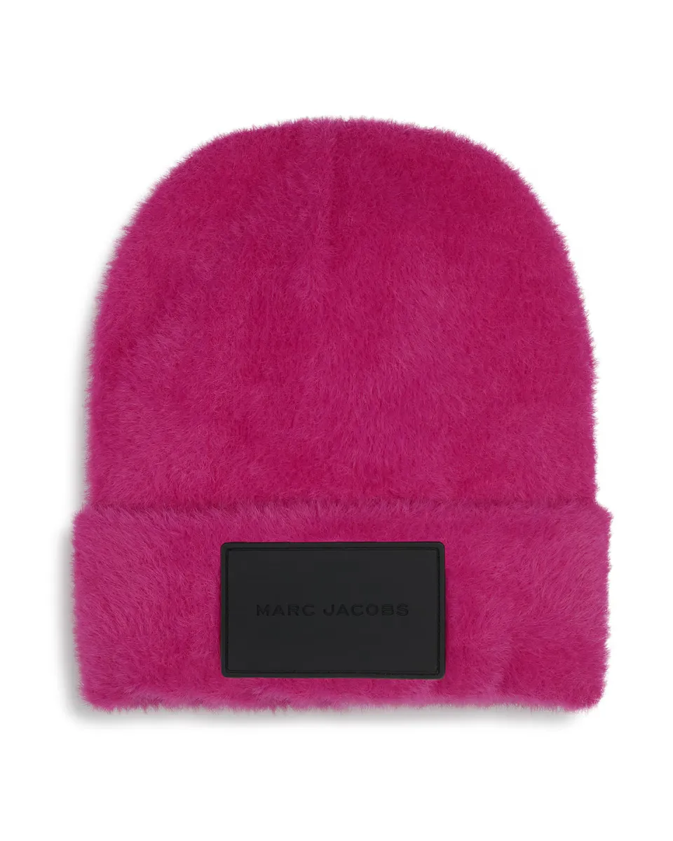 

Розовая шапочка для девочки из полиуретана Marc Jacobs