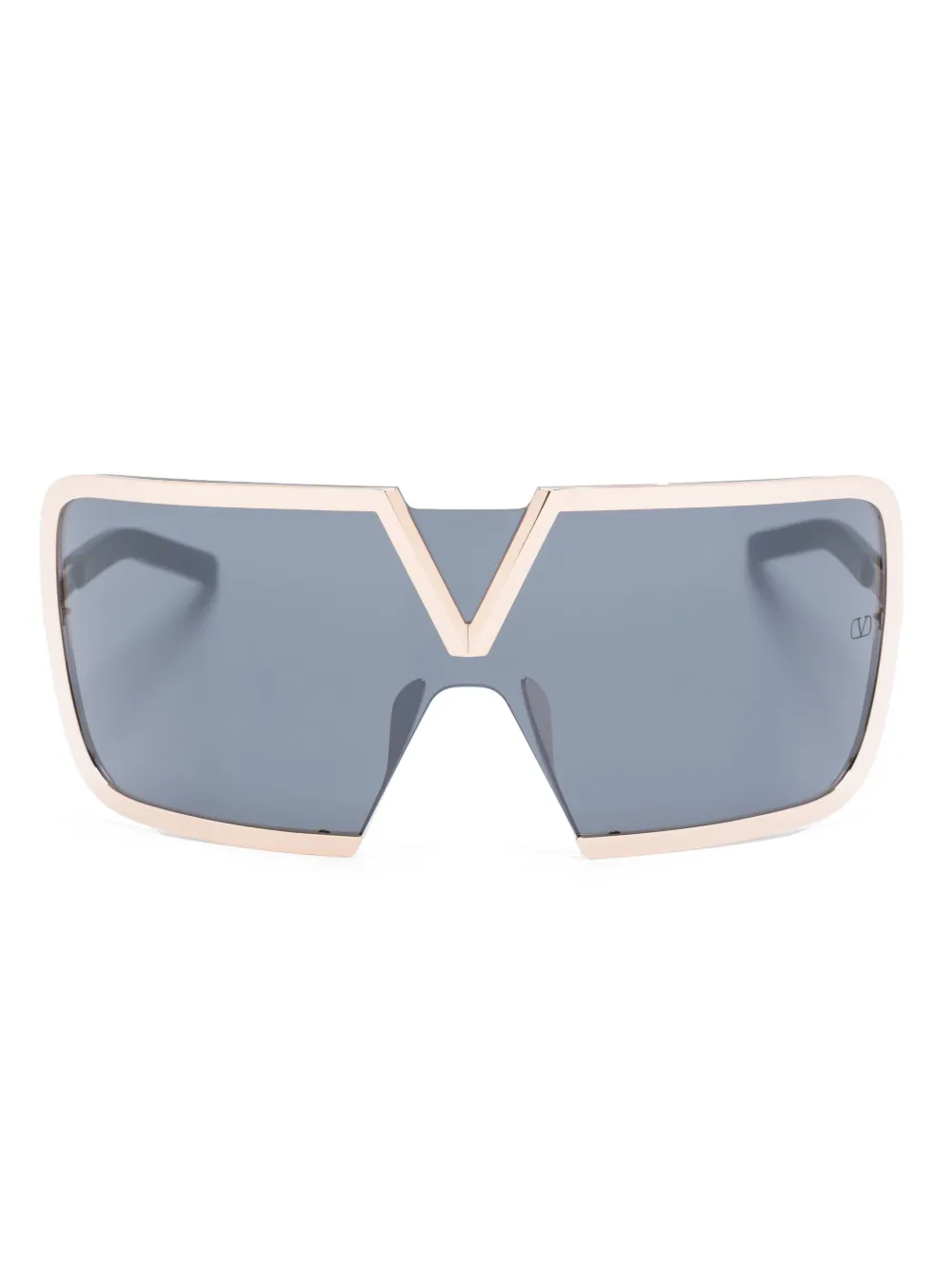 

Солнцезащитные очки V-Romask с прямым верхом VALENTINO GARAVANI EYEWEAR, коричневый