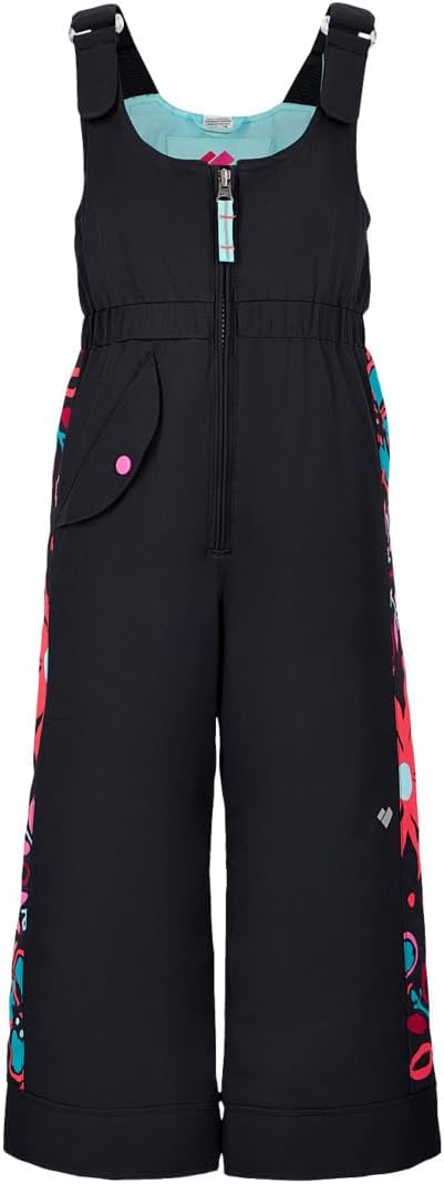 

Брюки Obermeyer Kids Snoverall Stripe Bib Pants, черный