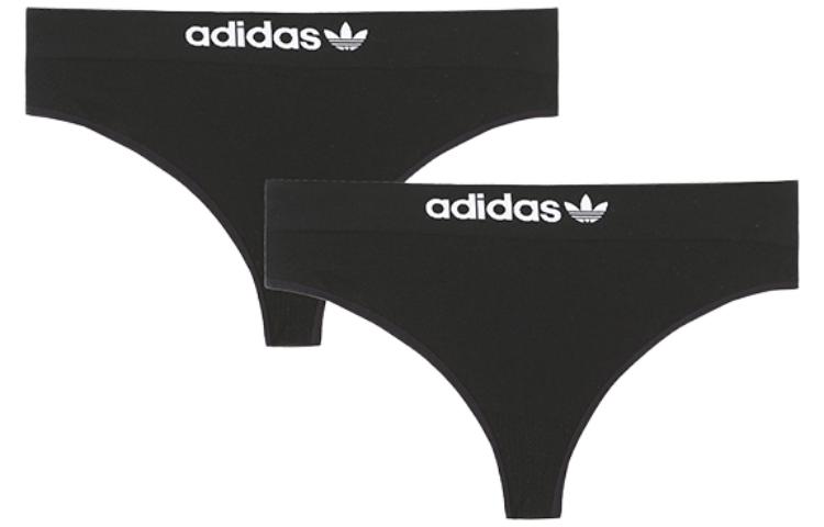 

Adidas Комплект из 2 женских трусов, черные