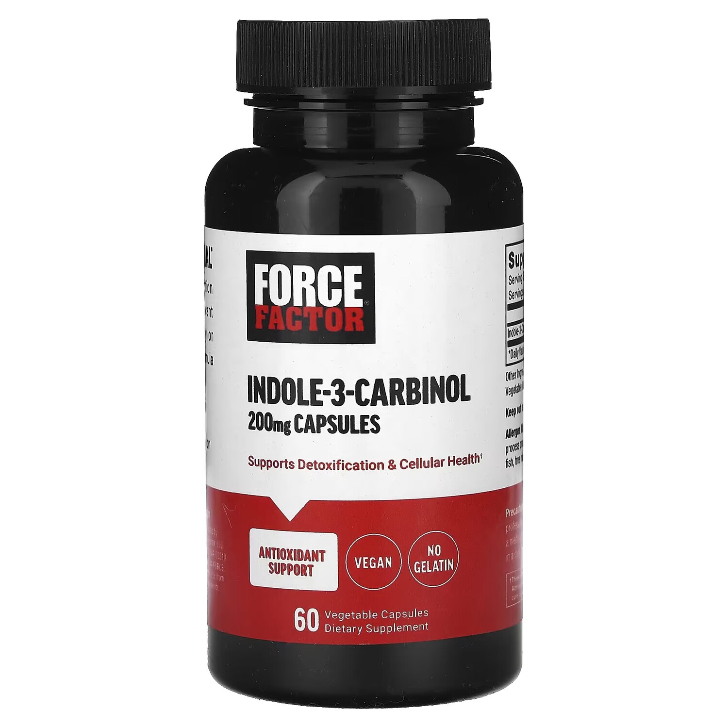 

Индол-3-карбинол Force Factor 200 мг, 60 капсул