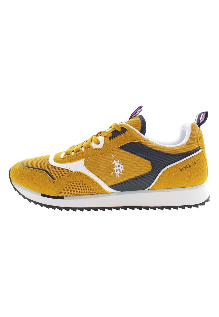 

Низкие кроссовки U.S. Polo Assn., желтый двухместный