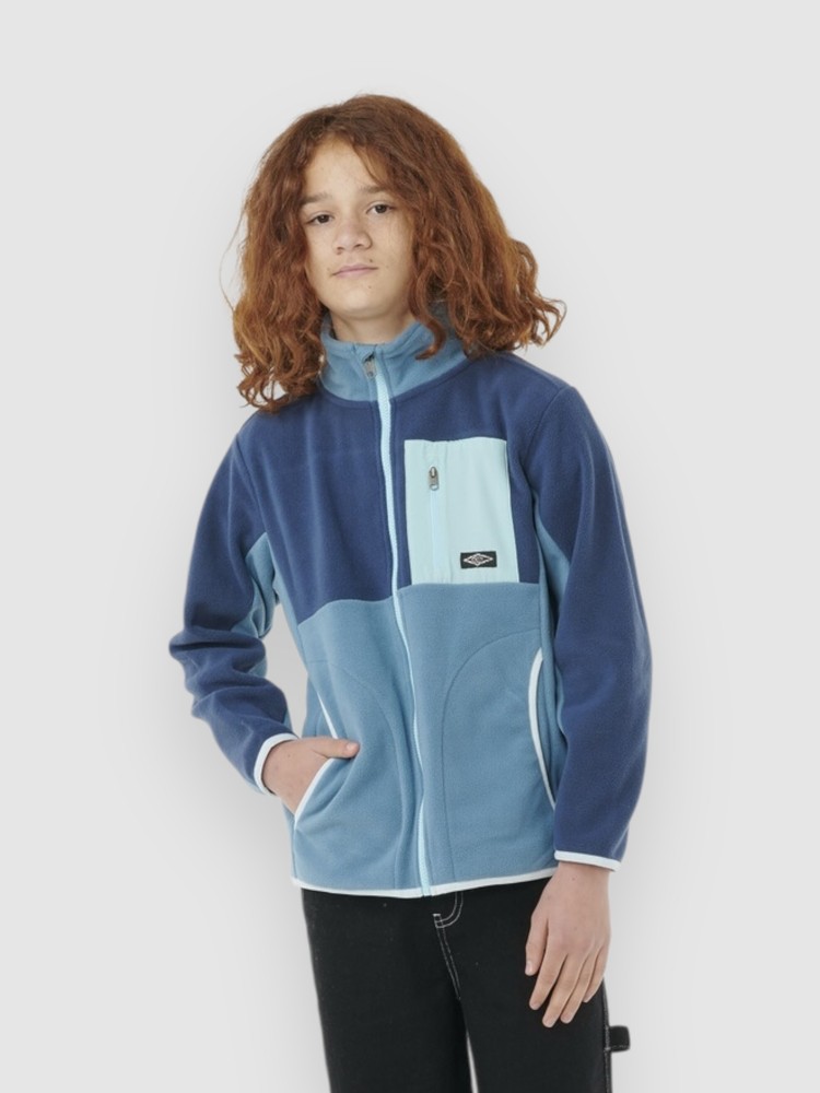 Спортивная куртка Rip Curl Raw Energy Block Fleece Kids Sweatjacke, storm blue