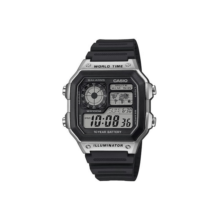 

CASIO Часы Men YOUTH Black Watch AE-1200WH-1C