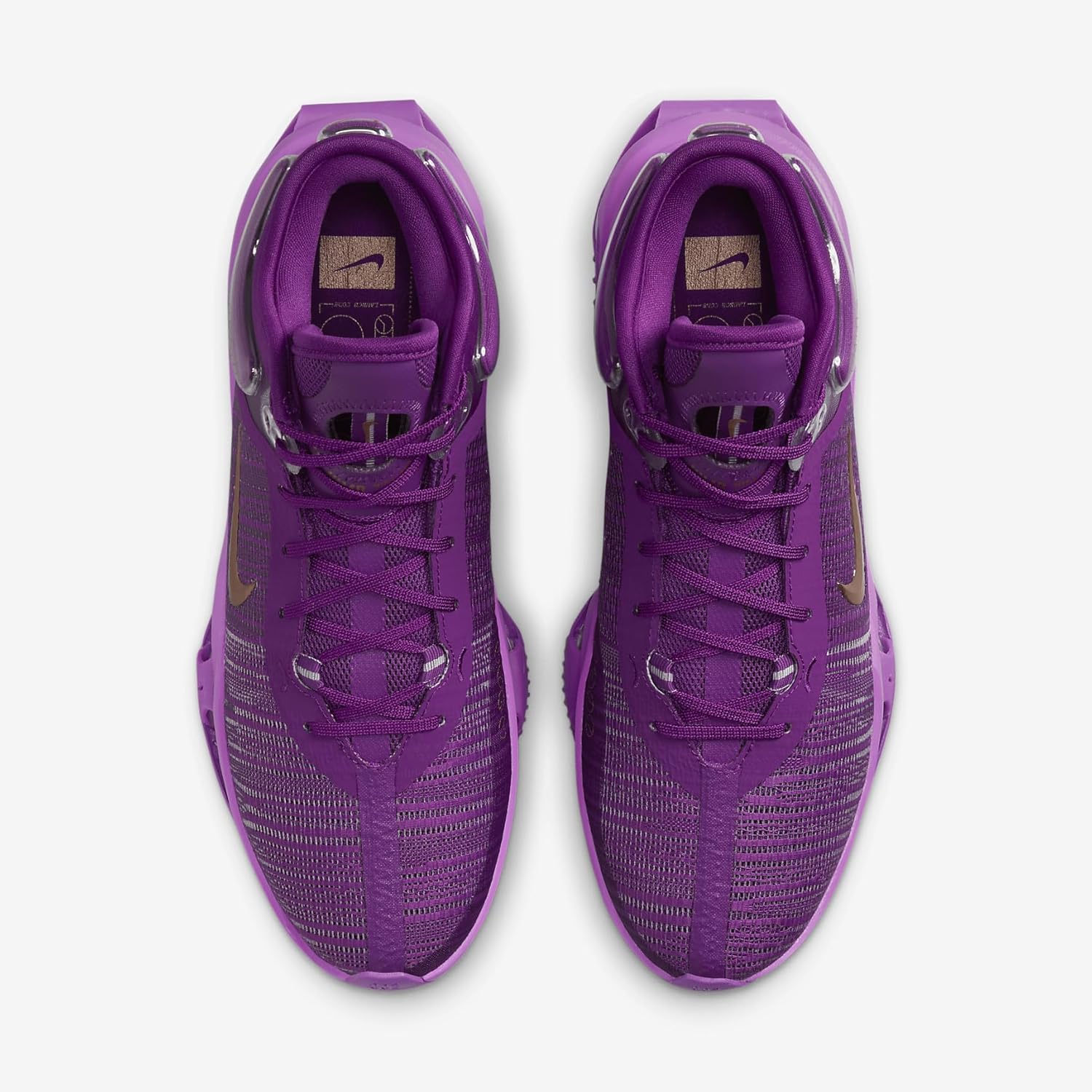 Мужские кроссовки Nike Air Zoom GT Jump 2, фиолетовый/бронзовый — фото 4