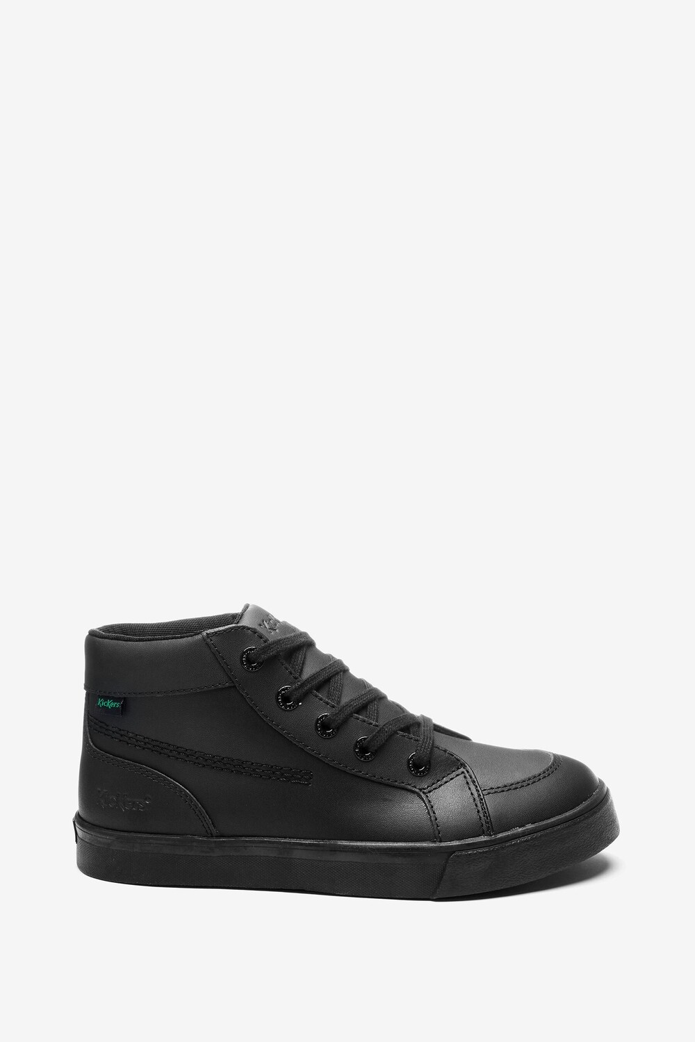 

Молодежные туфли Tovni черные кожаные Kickers, черный