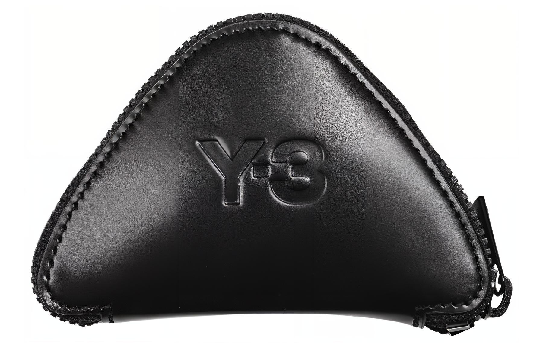 

Y-3 Кожаный бумажник унисекс черный