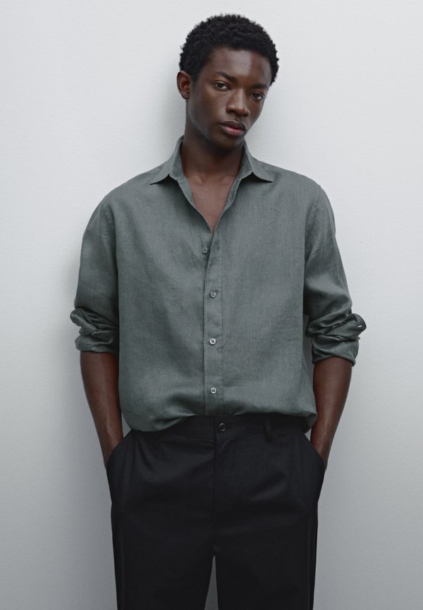 

Рубашка Massimo Dutti, зеленый