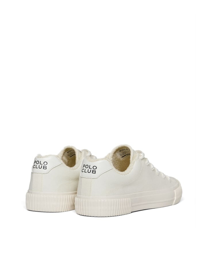 Кроссовки на шнуровке Polo Club Sneakers, белый — фото 2