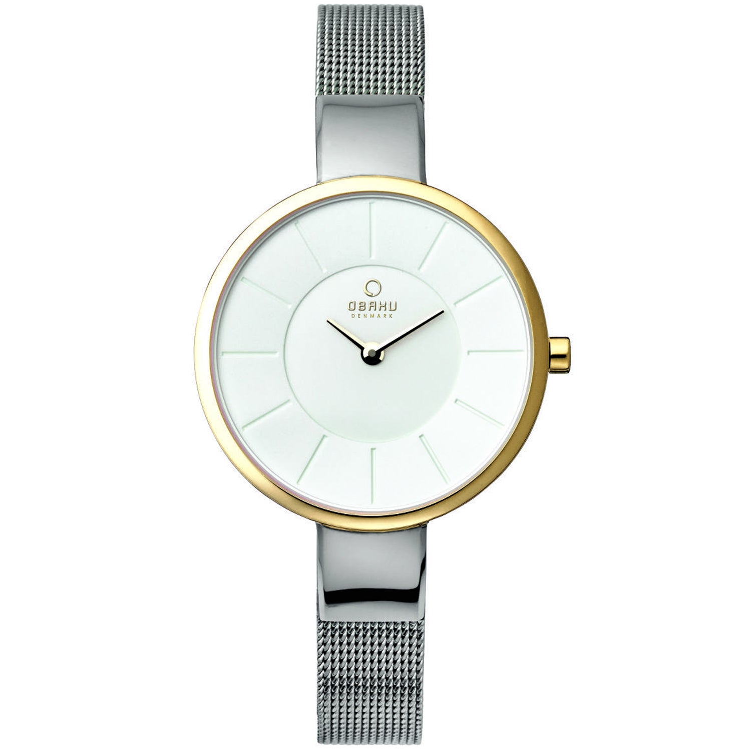 

Obaku женские классические часы с белым циферблатом