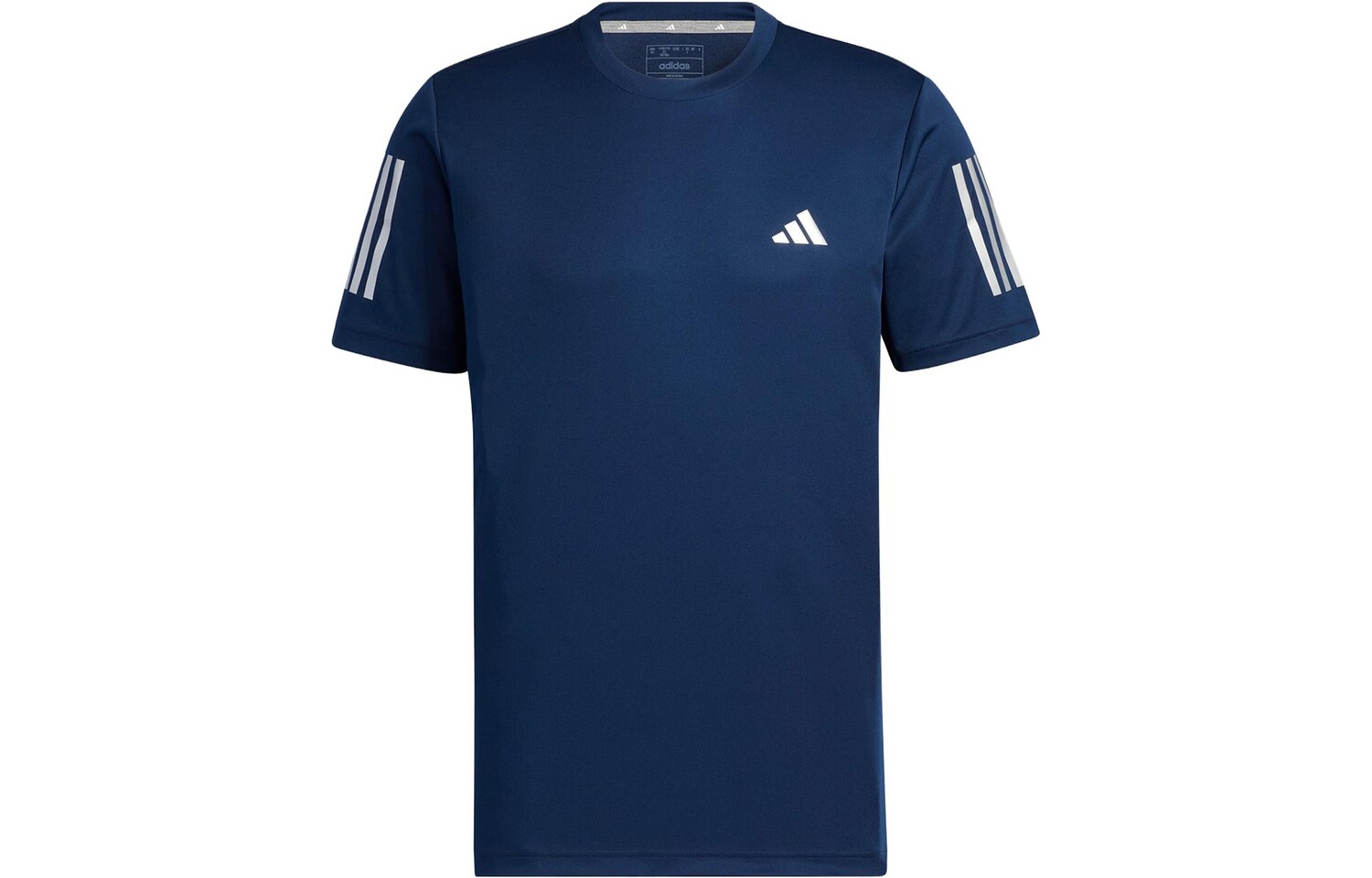 

Футболка мужская темно-синяя Adidas, темно-синий
