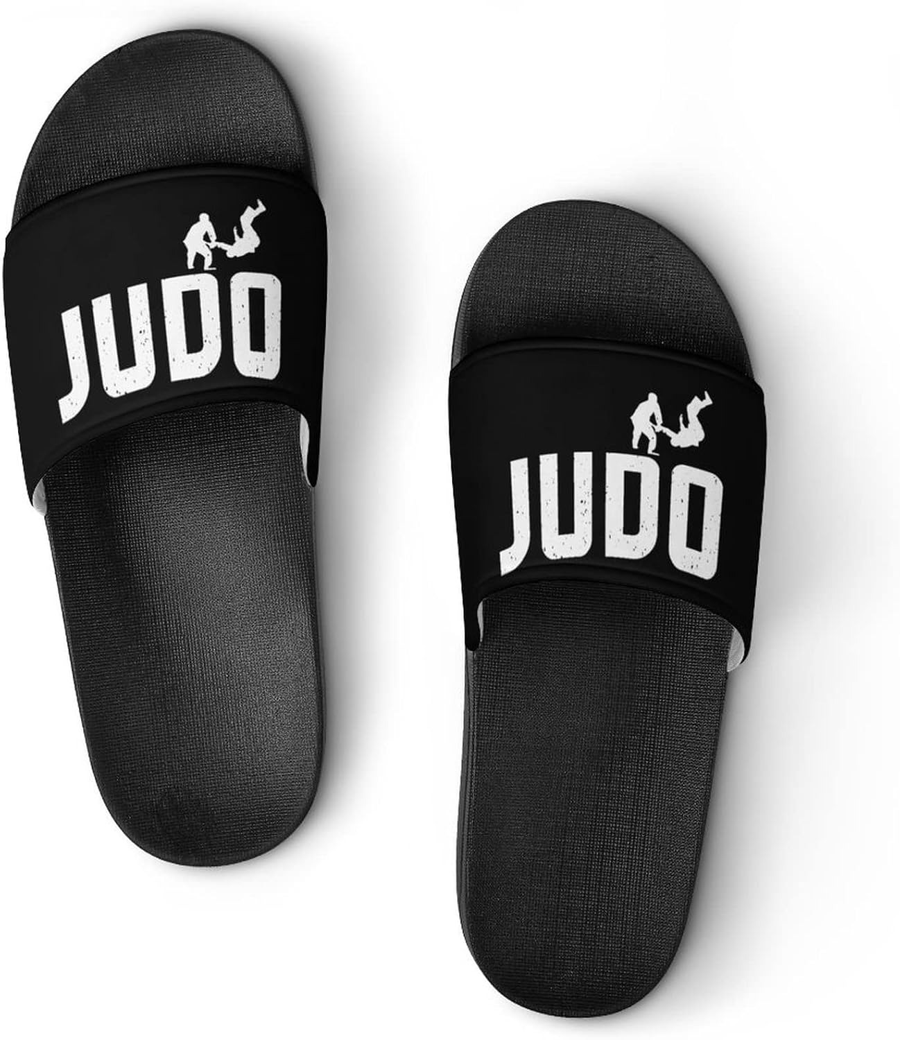 

Домашние тапочки Judo с нескользящей подошвой, открытый носок, ПВХ, для душа, модные сандалии для мужчин и женщин Lugyrtwkn, 43 (265mm) Style