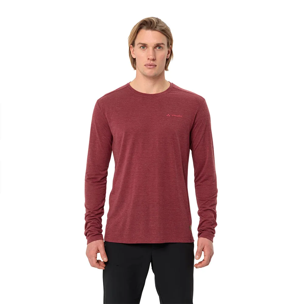 

Футболка VAUDE Rosemoor III long sleeve, красный