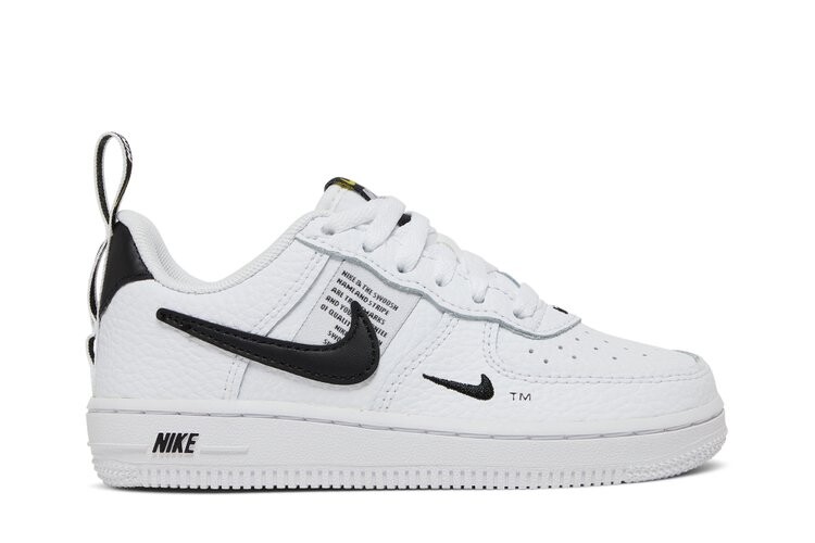 

Кроссовки Nike Force 1 LV8 Utility PS 'Overbranding', белый