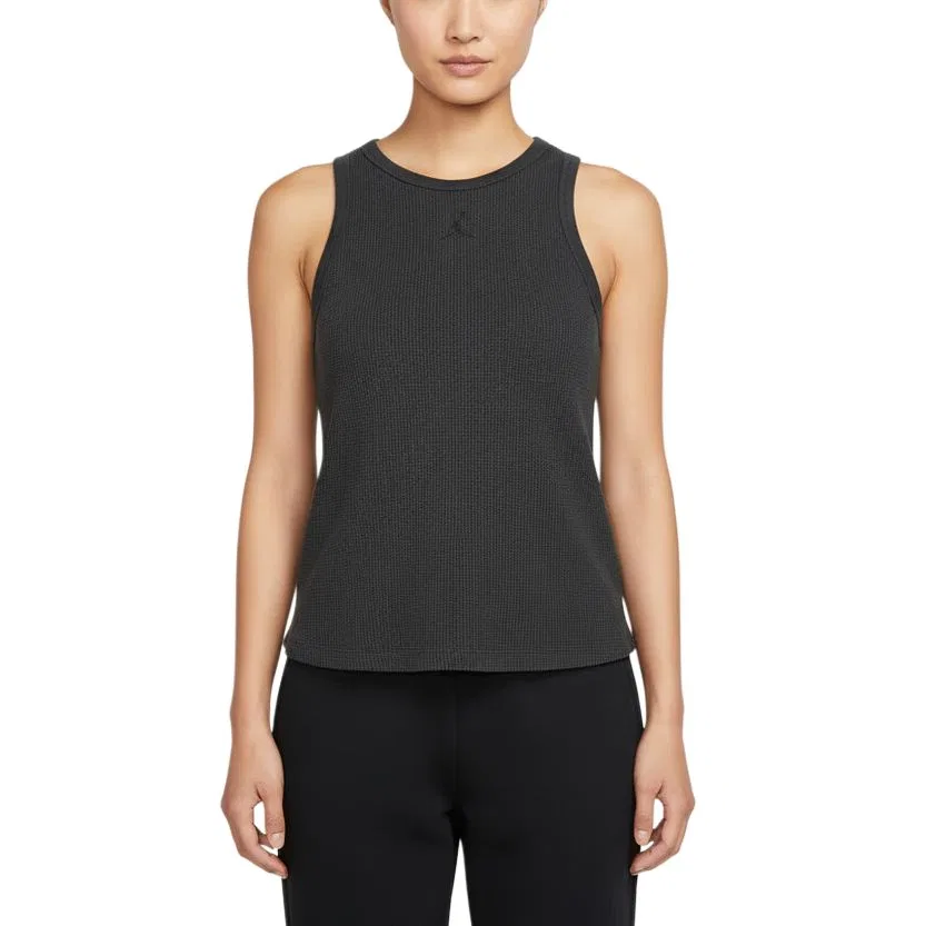 Майка женская Air Tank Tops, черная, crew neck Jordan, Black