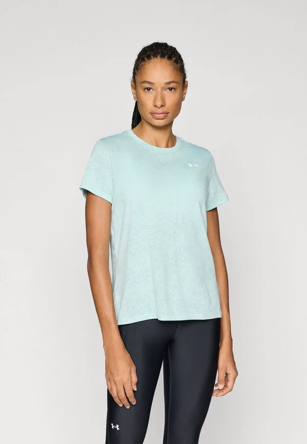 

Футболка с пиксельным принтом в стиле tech Under Armour, Refresh Mint/White, Белый, Футболка с пиксельным принтом в стиле tech Under Armour, Refresh Mint/White