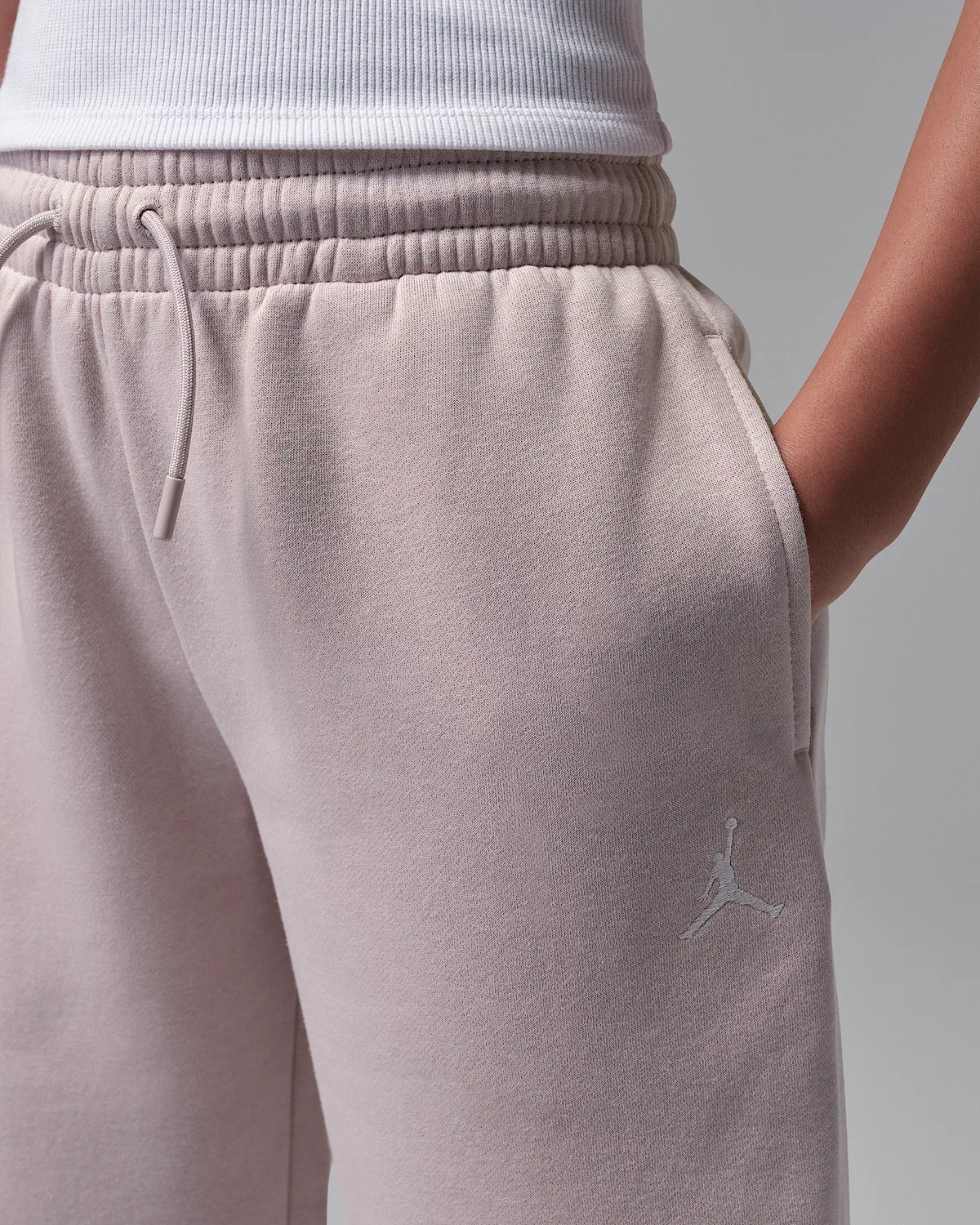 Детские штаны Jordan Brooklyn Fleece, Pink — фото 3